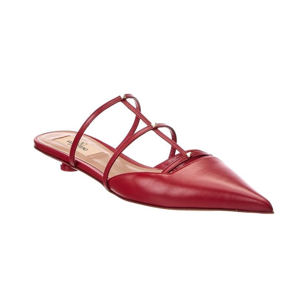 Valentino Rockstud 20 Leather Mule